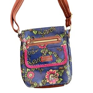 Sakroots Crossbody Bag Purse Coated Floral Love